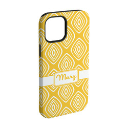 Tribal Diamond iPhone Case - Rubber Lined - iPhone 15 Pro (Personalized)