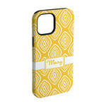 Tribal Diamond iPhone Case - Rubber Lined - iPhone 15 (Personalized)