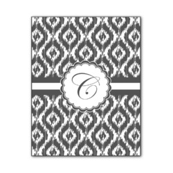 Ikat Wood Print - 11x14 (Personalized)