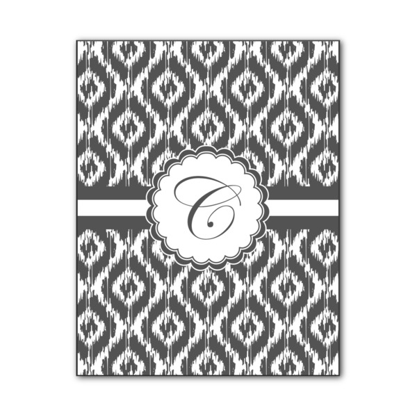 Custom Ikat Wood Print - 11x14 (Personalized)