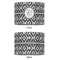 Ikat 12" Drum Lampshade - APPROVAL (Fabric)
