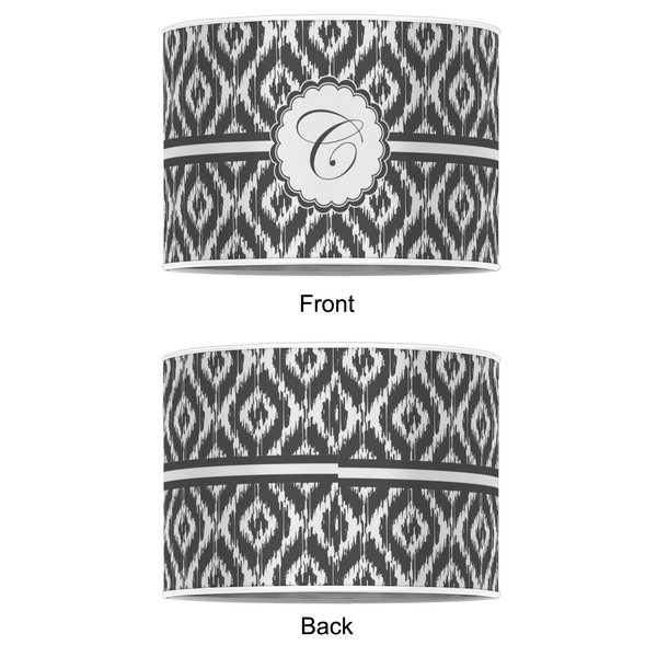 Ikat 12" Drum Lampshade - APPROVAL (Poly Film)
