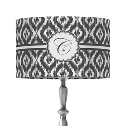 Ikat 12" Drum Lamp Shade - Fabric (Personalized)