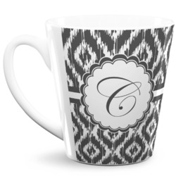 Ikat 12 Oz Latte Mug (Personalized)