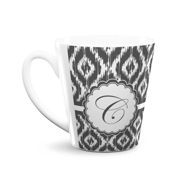 Ikat 12 Oz Latte Mug - Front