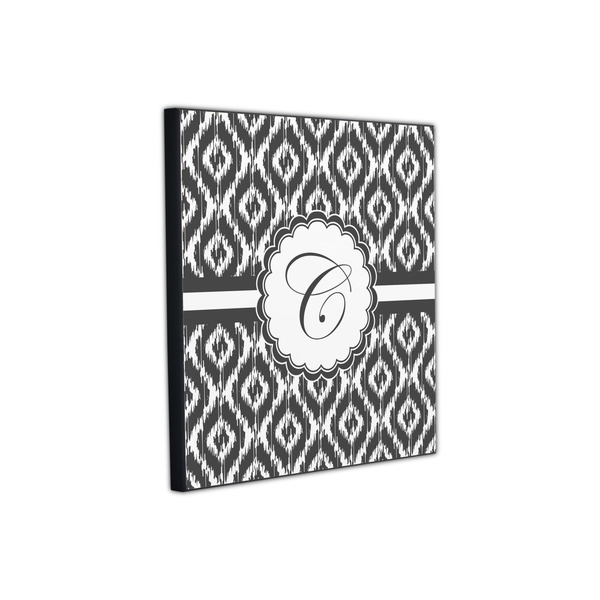 Ikat 12x12 Wood Print - Angle View