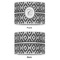 Ikat 16" Drum Lampshade - APPROVAL (Poly Film)
