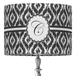 Ikat 16" Drum Lamp Shade - Fabric (Personalized)