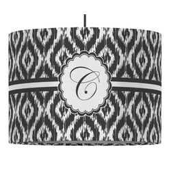 Ikat Drum Pendant Lamp (Personalized)