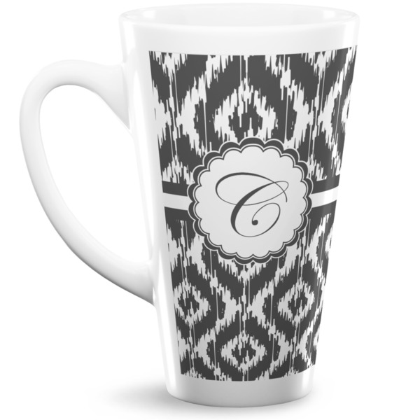 Custom Ikat Latte Mug (Personalized)