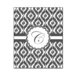 Ikat Wood Print - 16x20 (Personalized)