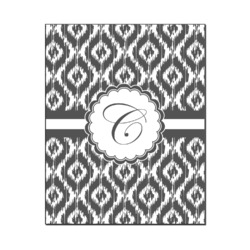 Ikat Wood Print - 16x20 (Personalized)