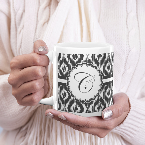 Ikat 20oz Coffee Mug - LIFESTYLE