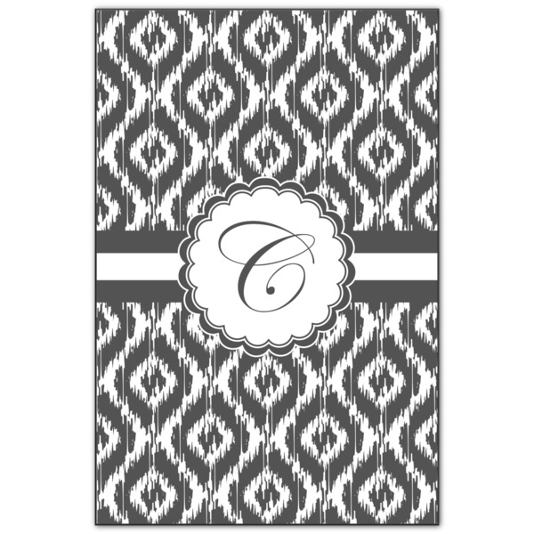 Custom Ikat Wood Print - 20x30 (Personalized)