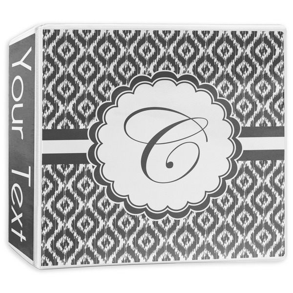 Custom Ikat 3-Ring Binder - 3 inch (Personalized)