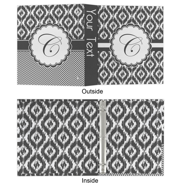 Ikat 3 Ring Binders - Full Wrap - 1" - APPROVAL