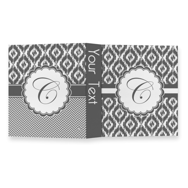 Ikat 3 Ring Binders - Full Wrap - 1" - OPEN OUTSIDE