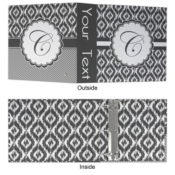 Ikat 3 Ring Binders - Full Wrap - 3" - APPROVAL