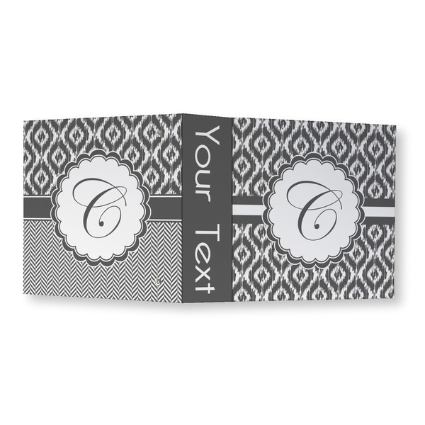 Ikat 3 Ring Binders - Full Wrap - 3" - OPEN OUTSIDE