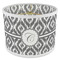 Ikat 8" Drum Lampshade - ANGLE Poly-Film