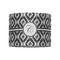 Ikat 8" Drum Lampshade - FRONT (Fabric)
