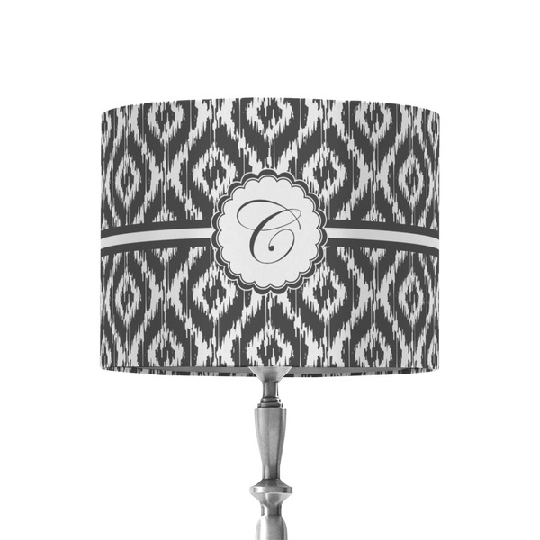 Custom Ikat 8" Drum Lamp Shade - Fabric (Personalized)