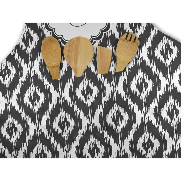 Ikat Apron - Pocket Detail with Props