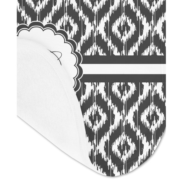 Ikat Baby Bib - AFT detail
