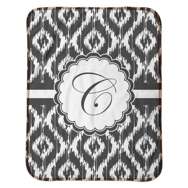 Ikat Baby Sherpa Blanket - Flat