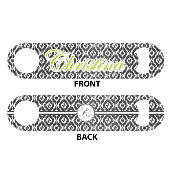 Ikat Bar Bottle Opener - White - Approval