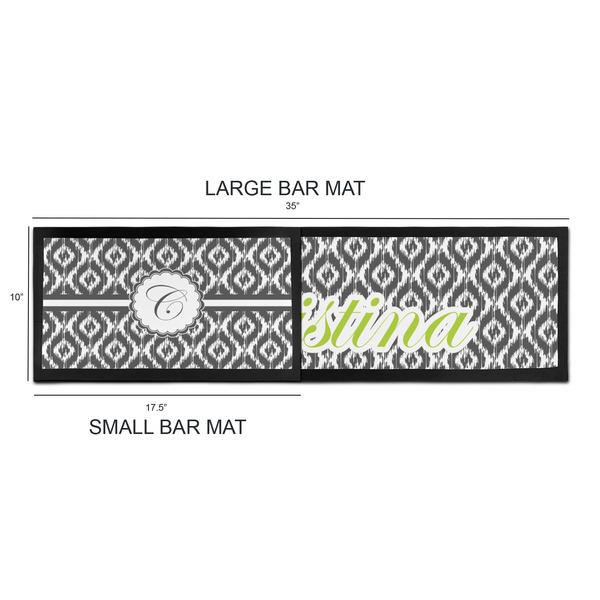 Ikat Bar Mats - Sizing Chart