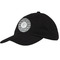 Ikat Baseball Cap - Black (Personalized)