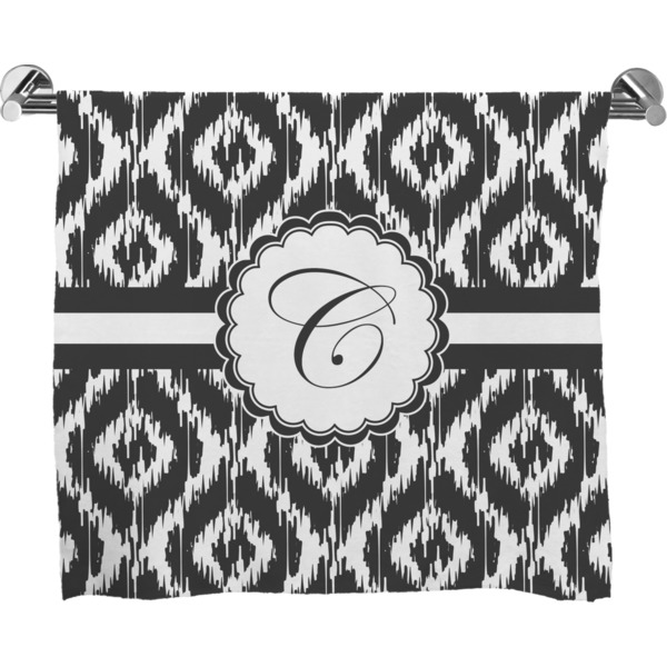 Custom Ikat Bath Towel (Personalized)
