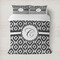 Ikat Duvet Cover Set - Full / Queen (Personalized)