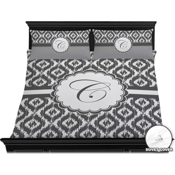 Ikat Bedding Set (King) - Duvet
