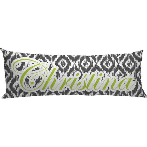 Custom Ikat Body Pillow Case (Personalized)