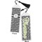 Ikat Bookmark with tassel - Front and Back