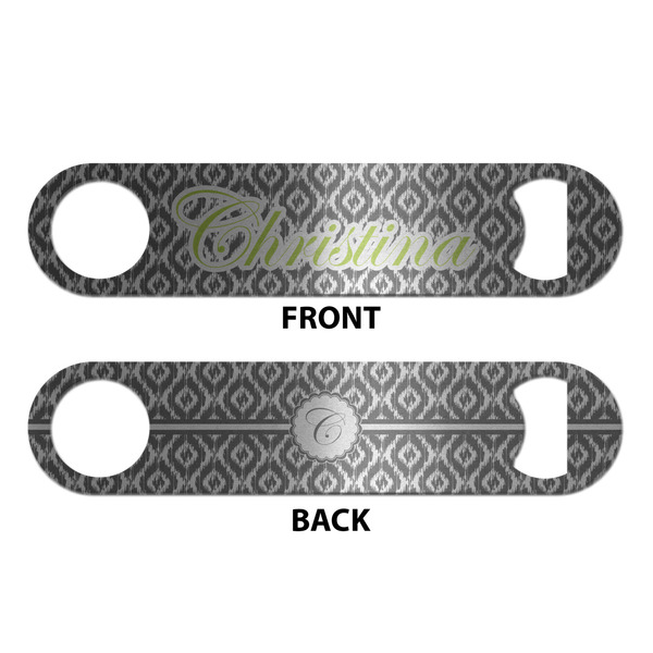 Ikat Bottle Opener - Front & Back