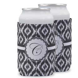 Ikat Can Cooler (12 oz) w/ Initial
