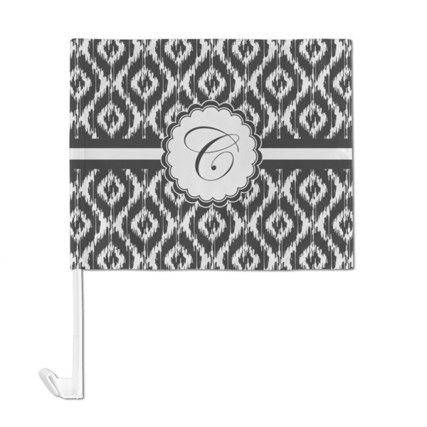 Ikat Car Flag - Large - FRONT