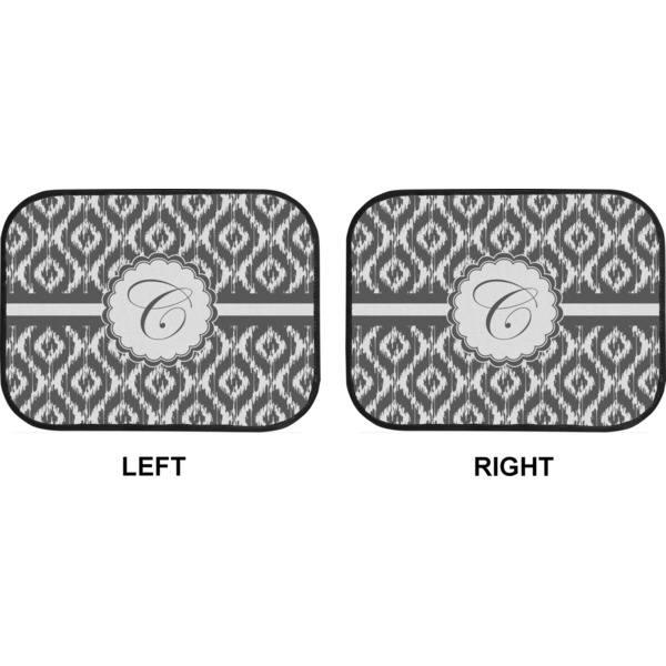 Ikat Car Floor Mats (Back Seat) (Approval)