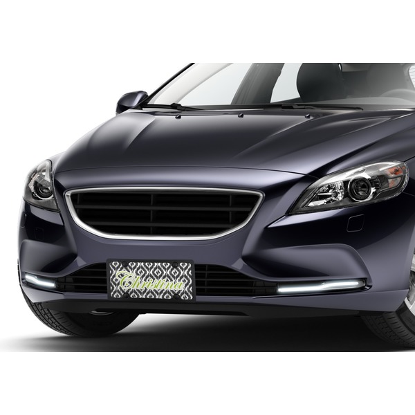 Ikat Car License Plate Lifestyle