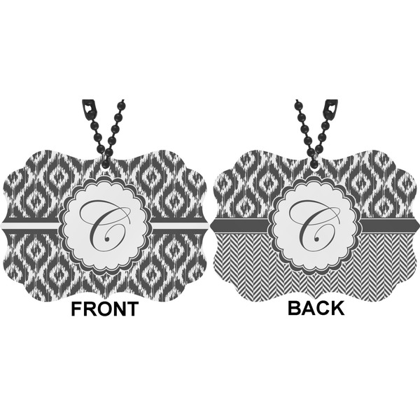Ikat Car Ornament (Approval)