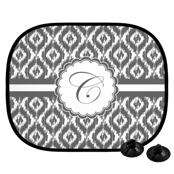 Custom Ikat Car Side Window Sun Shade (Personalized)