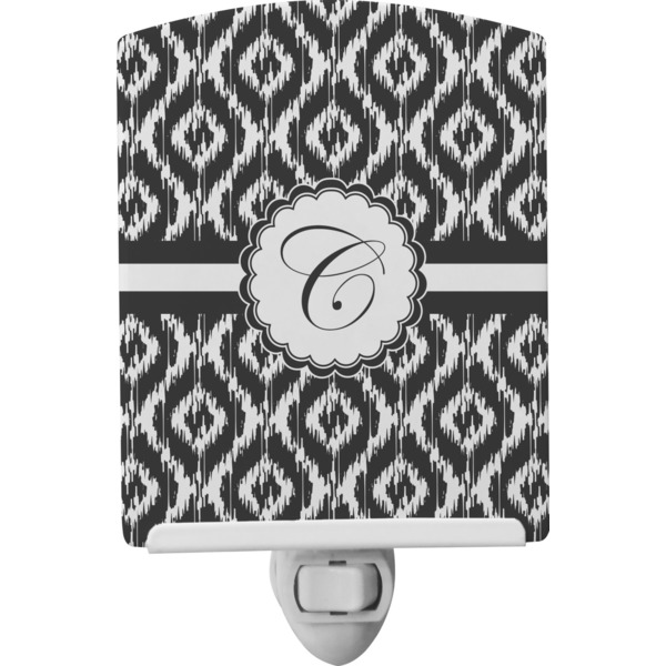 Custom Ikat Ceramic Night Light (Personalized)