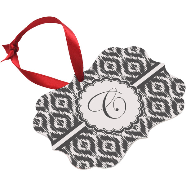 Ikat Christmas Ornament