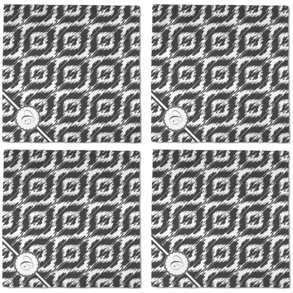 Ikat Cloth Napkins - Personalized Dinner (APPROVAL) Set of 4