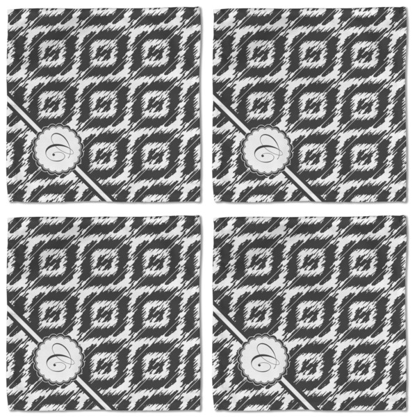 Ikat Cloth Napkins - Personalized Lunch (APPROVAL) Set of 4