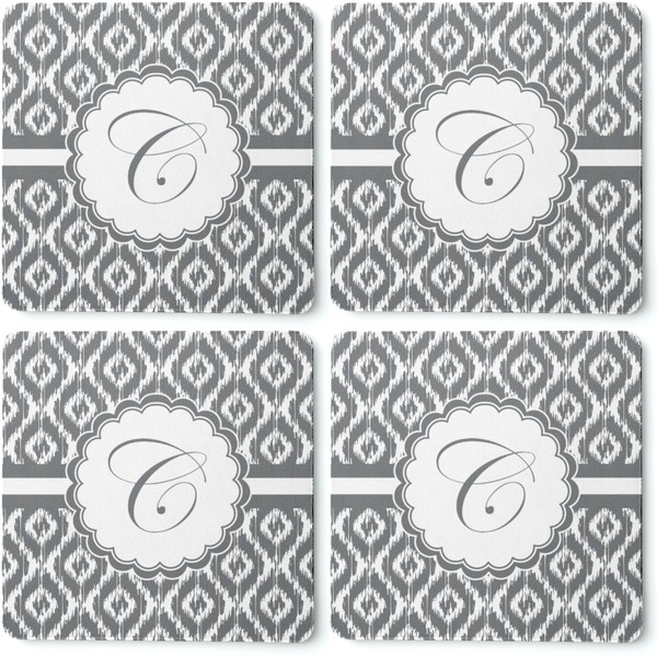 Ikat Coaster Rubber Back - Apvl