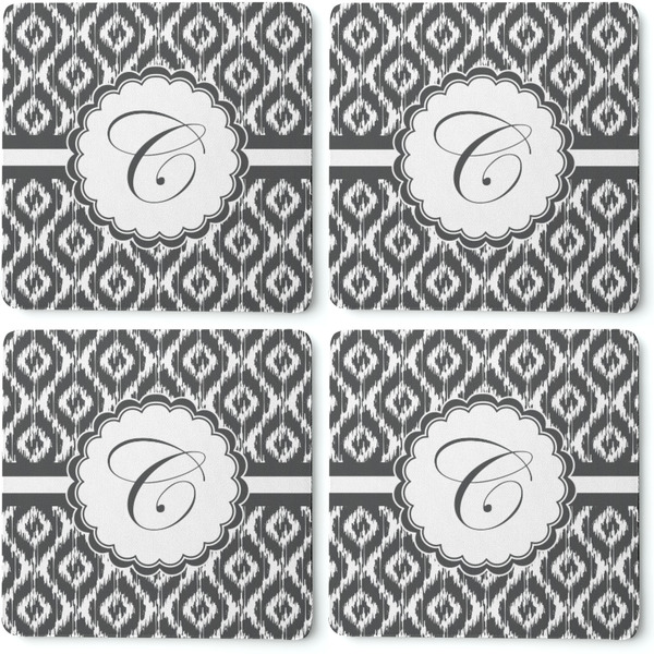 Ikat Coaster Rubber Back - Apvl